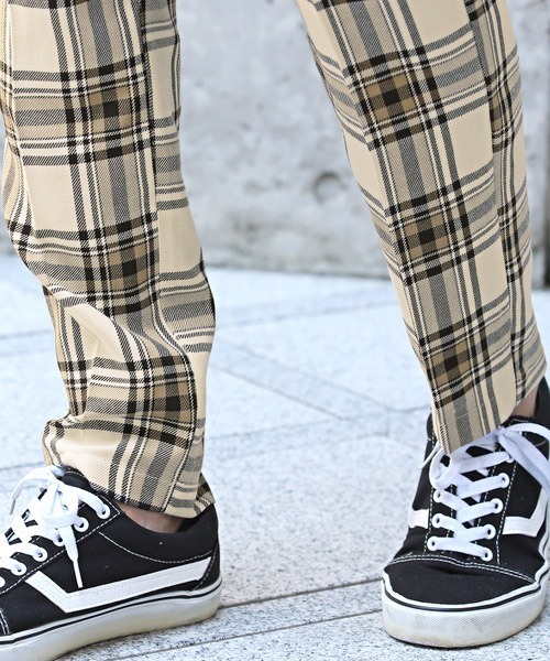 LUXSTYLE（ラグスタイル）の「T/Rアンクルテーパードパンツ（スラックス・メンズ・その他/クリーム/グレー系その他/ベージュ系その他/グリーン系その他/ブラウン系その他・L/XL/M）」の22枚目の写真