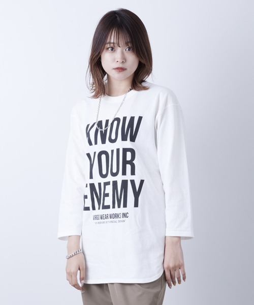 VIRGOwearworks(ヴァルゴウェアワークス)の「NYEM(Tシャツ/カットソー・メンズ・ホワイト/ブラック・2/4/3/5)」の5枚目の写真