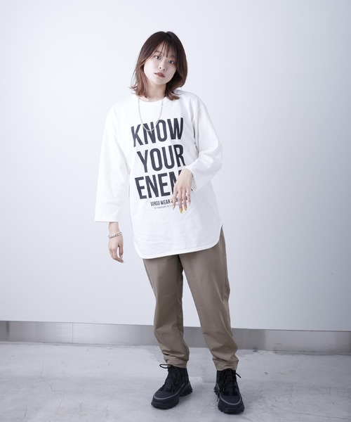 VIRGOwearworks(ヴァルゴウェアワークス)の「NYEM(Tシャツ/カットソー・メンズ・ホワイト/ブラック・2/4/3/5)」の6枚目の写真