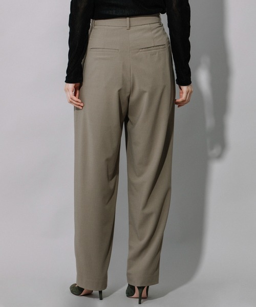 Munich(ミューニック)の「ストレッチTRトロピカルワイドカーブパンツ(スラックス・レディース・チャコールグレー/ブラック/カーキ・S/M/XS)」の9枚目の写真