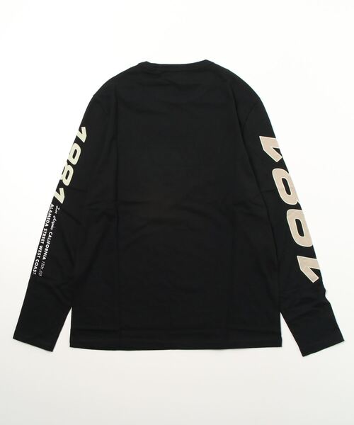 Guess（ゲス）の「Lion Logo L/S Tee（Tシャツ/カットソー・メンズ・ホワイト/ブラック・SMALL/LARGE/X-LARGE/MEDIUM）」の7枚目の写真