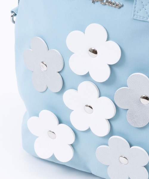 KP DECO（ケーピーデコ）の「お花モチーフの3WAYショルダーバッグ（ショルダーバッグ・キッズ・ブルー系その他/サックスブルー/ピンク・FREE）」の18枚目の写真