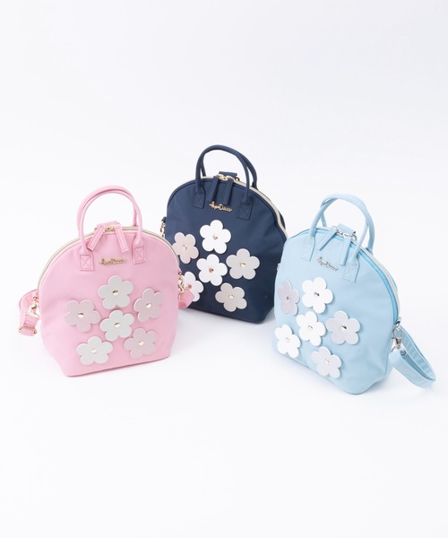 KP DECO（ケーピーデコ）の「お花モチーフの3WAYショルダーバッグ（ショルダーバッグ・キッズ・ブルー系その他/サックスブルー/ピンク・FREE）」の17枚目の写真