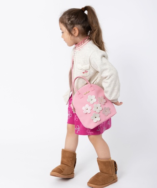 KP DECO（ケーピーデコ）の「お花モチーフの3WAYショルダーバッグ（ショルダーバッグ・キッズ・ブルー系その他/サックスブルー/ピンク・FREE）」の10枚目の写真