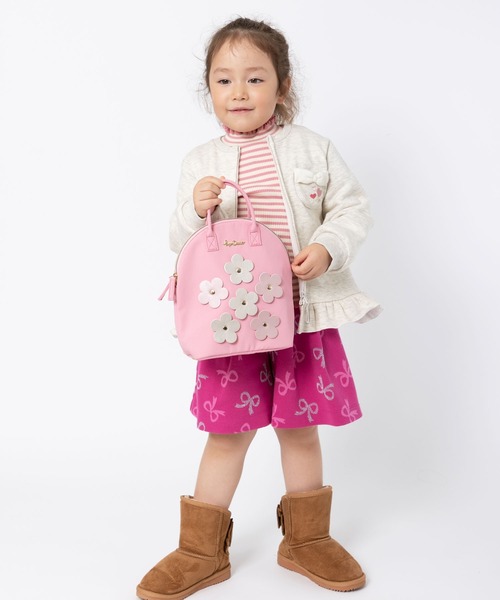 KP DECO（ケーピーデコ）の「お花モチーフの3WAYショルダーバッグ（ショルダーバッグ・キッズ・ブルー系その他/サックスブルー/ピンク・FREE）」の11枚目の写真