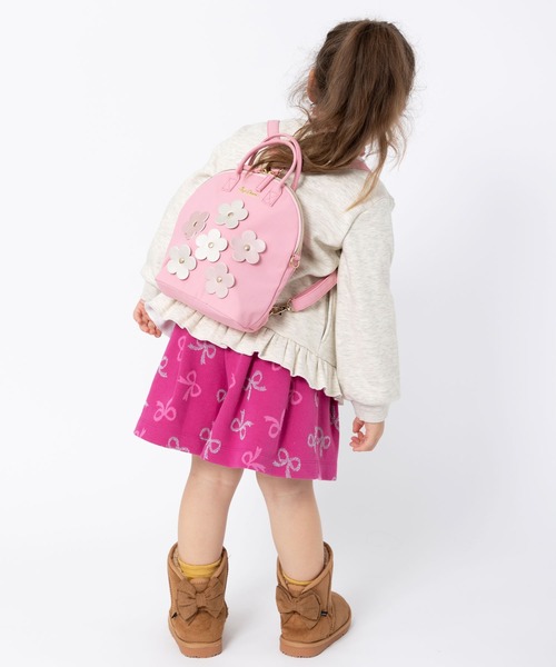 KP DECO（ケーピーデコ）の「お花モチーフの3WAYショルダーバッグ（ショルダーバッグ・キッズ・ブルー系その他/サックスブルー/ピンク・FREE）」の12枚目の写真