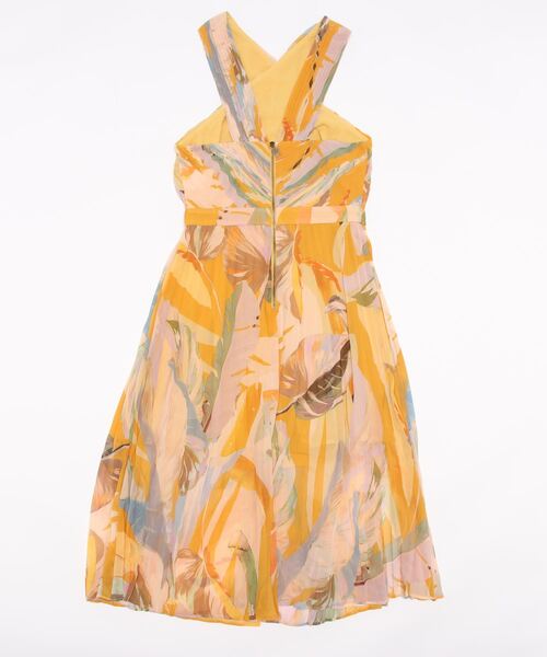 Ted Baker（テッドベーカー）の「ANSA プリーツ クロスフロント ミディ