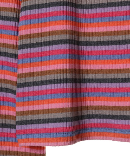 Candy Stripper（キャンディストリッパー）の「BAD FLOWER MULTI BORDER トップス（その他トップス・レディース・ブラック/ピンク・2）」の17枚目の写真