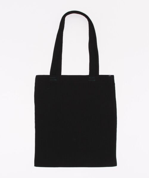 DONOBAN（ドノバン）の「ワッフルロゴトートバッグ（トートバッグ・レディース・ピンク/ライラック/グリーン/ブラック/アイボリー/ホワイト系その他/ピンク系その他/レモンイエロー/ネイビー・F）」の12枚目の写真