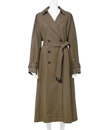 emmi | 【emmi atelier】袖コンシャストレンチコート(ステンカラーコート)