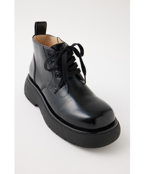 MOUSSY(マウジー)の「VOLUME SOLE PLAIN シューズ(ブーツ・レディース・カーキ/ブラック・LARGE/SMALL/MEDIUM)」の6枚目の写真