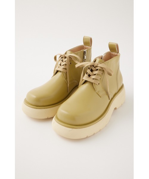 MOUSSY(マウジー)の「VOLUME SOLE PLAIN シューズ(ブーツ・レディース・カーキ/ブラック・LARGE/SMALL/MEDIUM)」の13枚目の写真