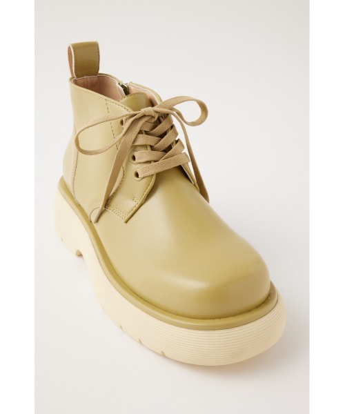 MOUSSY(マウジー)の「VOLUME SOLE PLAIN シューズ(ブーツ・レディース・カーキ/ブラック・LARGE/SMALL/MEDIUM)」の15枚目の写真
