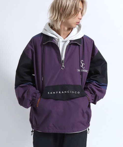 SUPREME パープル ナイロンジャケット Supreme（ナイロンジャケット ・ パープル/紫色系）のフリマ