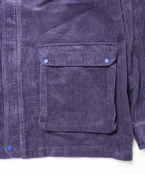 AlexanderLeeChang（アレキサンダーリーチャン）の「AlexanderLeeChang/アレキサンダーリーチャン　BLC CORDUROY TRACK JKT（カバーオール・メンズ・ブラック/ブラウン/パープル・LARGE/MEDIUM/X-LARGE）」の20枚目の写真