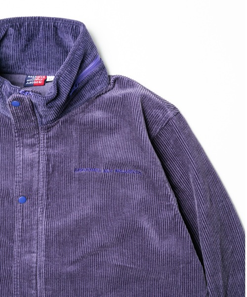 AlexanderLeeChang（アレキサンダーリーチャン）の「AlexanderLeeChang/アレキサンダーリーチャン　BLC CORDUROY TRACK JKT（カバーオール・メンズ・ブラック/ブラウン/パープル・LARGE/MEDIUM/X-LARGE）」の5枚目の写真