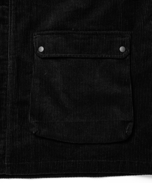 AlexanderLeeChang（アレキサンダーリーチャン）の「AlexanderLeeChang/アレキサンダーリーチャン　BLC CORDUROY TRACK JKT（カバーオール・メンズ・ブラック/ブラウン/パープル・LARGE/MEDIUM/X-LARGE）」の21枚目の写真