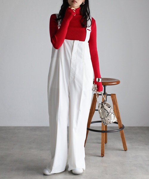 r.（アールドット）の「リブニット フィンガーホール タートル PO（ニット/セーター・レディース・ブラック/ピンク/オレンジ/ブルー/グリーン/モカ/キナリ/グレー/レッド・FREE）」の21枚目の写真