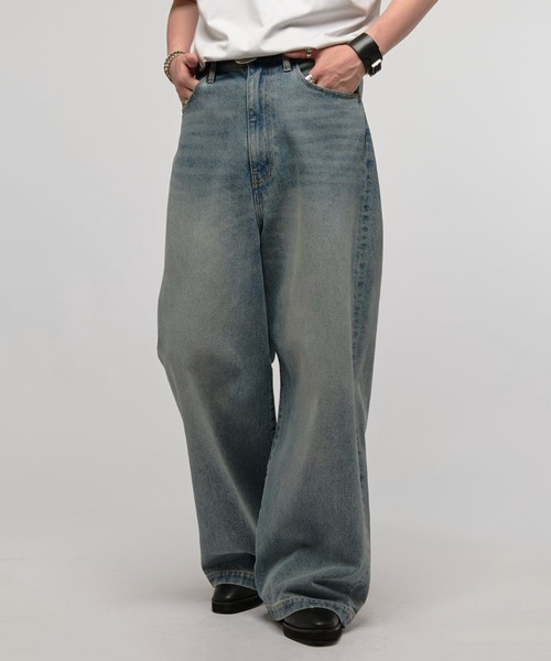 Lui's ルイス エレファントジーンズ ワイドデニム ワイドパンツ y2k