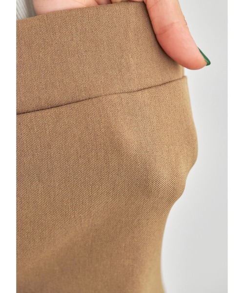 STYLE DELI（スタイルデリ）の「【Made in JAPAN】ストレッチセミフレアパンツ（その他パンツ・レディース・ブラック/キャメル・SMALL/MEDIUM）」の19枚目の写真