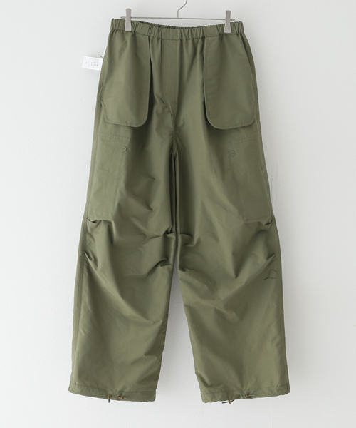 JOINT WORKS（ジョイントワークス）の「スーパーワイドカーゴパンツ（カーゴパンツ・レディース・ホワイト/カーキ・SMALL/MEDIUM）」の14枚目の写真