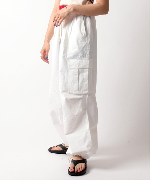 JOINT WORKS（ジョイントワークス）の「スーパーワイドカーゴパンツ（カーゴパンツ・レディース・ホワイト/カーキ・SMALL/MEDIUM）」の20枚目の写真
