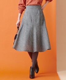 【美人百花11月号掲載】アシンメトリーマーメイドフレア スカート