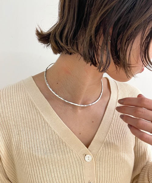 Omekashi(オメカシ)の「ワイヤーチョーカー(チョーカー・レディース・シルバー/ゴールド・ONE SIZE)」の17枚目の写真