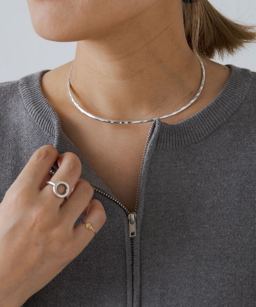 Omekashi(オメカシ)の「ワイヤーチョーカー(チョーカー・レディース・シルバー/ゴールド・ONE SIZE)」の9枚目の写真