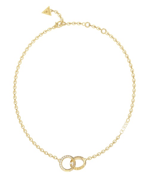 Guess(ゲス)の「FOREVER LINKS Double Circle Chain Necklace(ネックレス・レディース・ゴールド・ONE SIZE)」の5枚目の写真