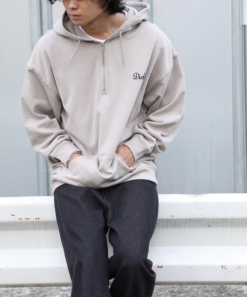 Dickies XLR ディッキーズ 裏起毛 フルジップ パーカー フーディー Dickies ディッキーズ パーカー ジップパーカーフード