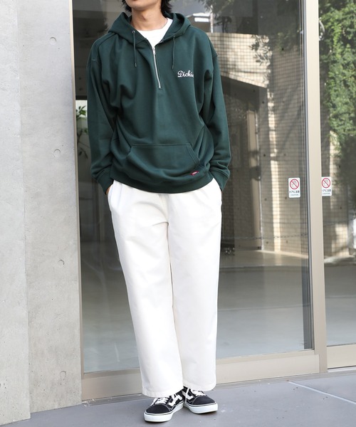Dickies XLR ディッキーズ 裏起毛 フルジップ パーカー フーディー Dickies ディッキーズ パーカー ジップパーカーフード