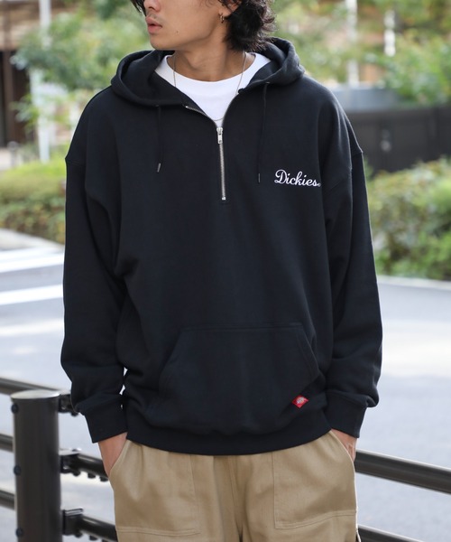 Dickies（ディッキーズ）の「【Dickies】裏毛ハーフジッププルパーカー