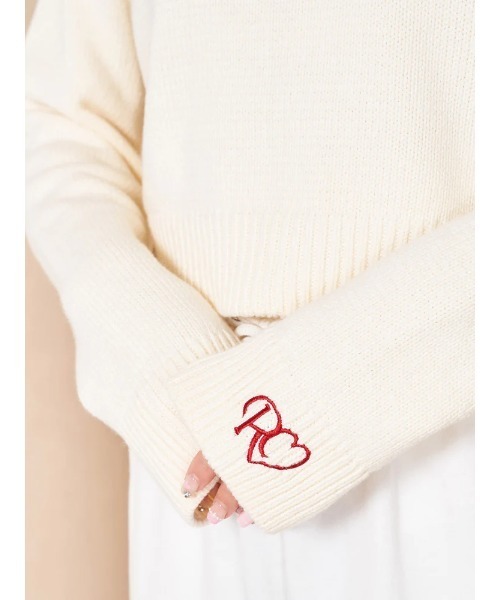 ハートカットニットトップス（ニット/セーター）｜Darich（ダーリッチ