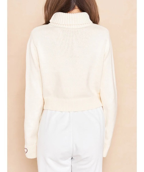 Darich（ダーリッチ）の「ハートカットニットトップス（ニット