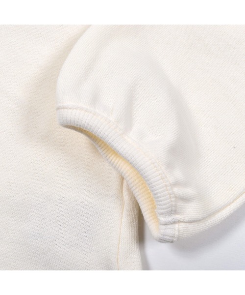 BeBe（ベベ）の「BeBe/USAコットン裏毛ヒロインプリントリボントレーナー(80~150cm)（スウェット・キッズ・ブルー/オフホワイト・100/120/150/90/130/140/80/110）」の21枚目の写真