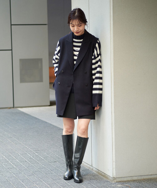 【美品】IENA イエナ・テーラードベスト　白ホワイト　F IENA（イエナ）の「テーラードベスト（ベスト）」 - WEAR