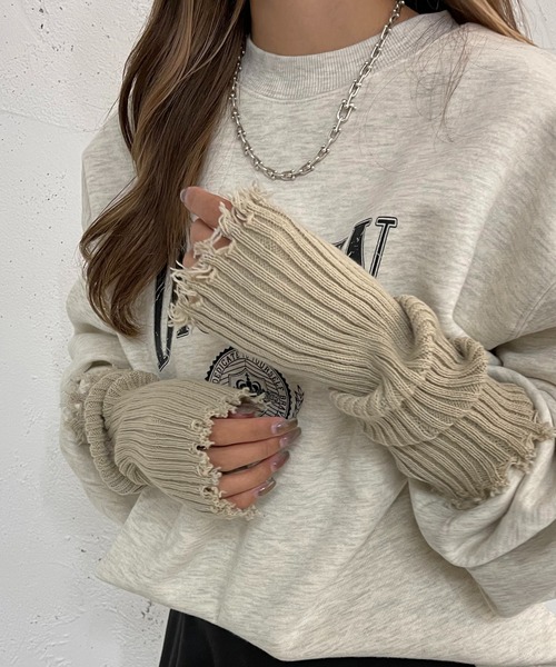 apres jour mignon（アプレジュールミニョン）の「ダメージニット