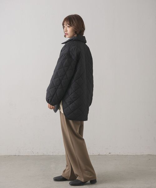 RETRO GIRL(レトロガール)の「2WAYキルティングJK(その他アウター・レディース・ナチュラル/ライトグリーン/ブラック/グリーン・FREE)」の21枚目の写真