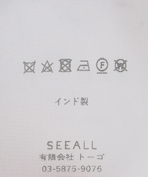 SEEALL(シーオール)の「【SEEALL/シーオール】GUN FRAP SHIRTS:ブラウス(シャツ/ブラウス・レディース・ブラック・38)」の13枚目の写真