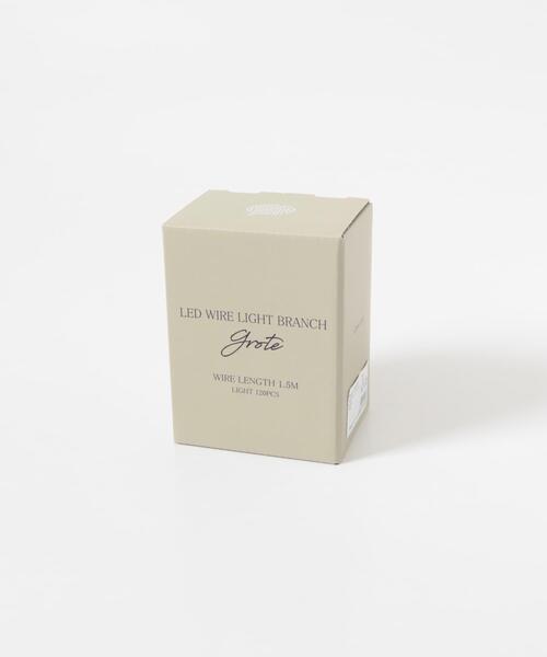 URBAN RESEARCH DOORS（アーバンリサーチドアーズ）の「『WEB限定』shesay　ワイヤーライト ブランチ グロート（インテリア雑貨・レディース・シルバー・-）」の4枚目の写真