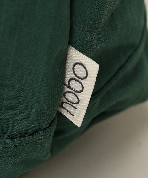 hobo(ホーボー)の「【hobo/ホーボー】EVERYDAY ZIP SACK NYLON RIPSTOP(ハンドバッグ・メンズ・ブラック/グリーン/キャメル・FREE)」の11枚目の写真