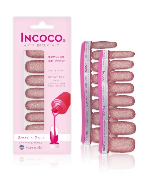 INCOCO（インココ）の「【INCOCO】貼るだけマニキュア -Spark Joy- [I]（ネイルシール/ネイルチップ・レディース・ピンク系その他/レッド系その他/その他1/ピンク系その他2・ONESIZE）」の7枚目の写真