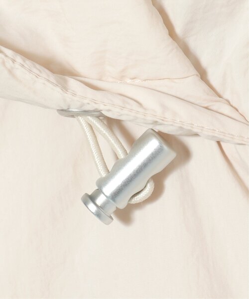 VENCEEXCHANGE（ヴァンスエクスチェンジ）の「中綿ロングコート／モンスターパーカー／ビッグシルエット中綿ロングコート（モッズコート・レディース・ベージュ/ブラック/オフホワイト・FREE）」の9枚目の写真