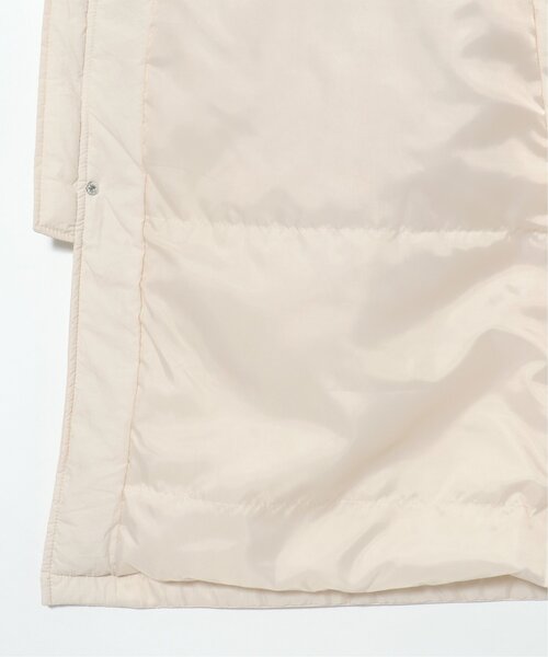VENCEEXCHANGE（ヴァンスエクスチェンジ）の「中綿ロングコート／モンスターパーカー／ビッグシルエット中綿ロングコート（モッズコート・レディース・ベージュ/ブラック/オフホワイト・FREE）」の13枚目の写真