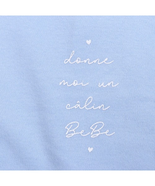 BeBe(ベベ)の「BeBe/GIRL花柄プリントコットンワンピースTシャツ2点セットベビー(80~90cm)(ロンパース・キッズ・ブルー系その他/ピンク系その他・90/80)」の19枚目の写真
