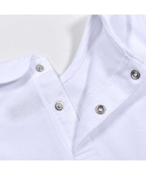 BeBe(ベベ)の「BeBe/GIRL花柄プリントコットンワンピースTシャツ2点セットベビー(80~90cm)(ロンパース・キッズ・ブルー系その他/ピンク系その他・90/80)」の9枚目の写真