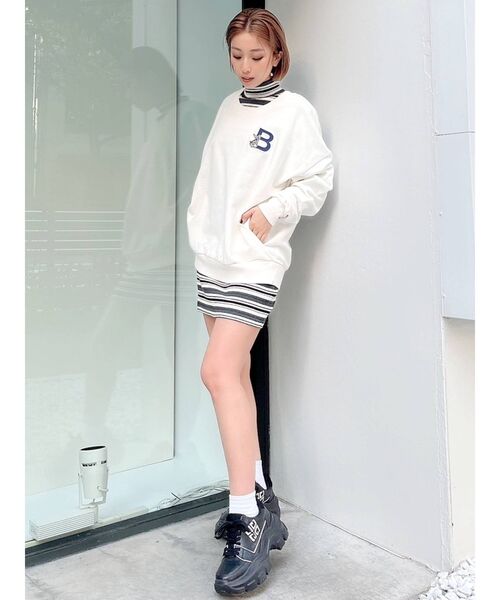 GYDA(ジェイダ)の「GYDIESDAY BUNNY スウェットTOPS(スウェット・レディース・アイボリー/ピンク/チャコールグレー/ライトブルー・FREE)」の20枚目の写真