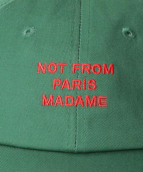 Drole De Monsieur(ドロール ド ムッシュ)の「<DROLE DE MONSIEUR> SLOGAN CAP/キャップ(キャップ・メンズ・ダークグリーン・FREE)」の5枚目の写真