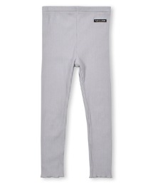 Noeil aime BeBe（ノイユエイムベベ）の「NoeilaimeBeBe/裾メロウリブ天竺レギンス(80~130cm)（レギンス/スパッツ・キッズ）」